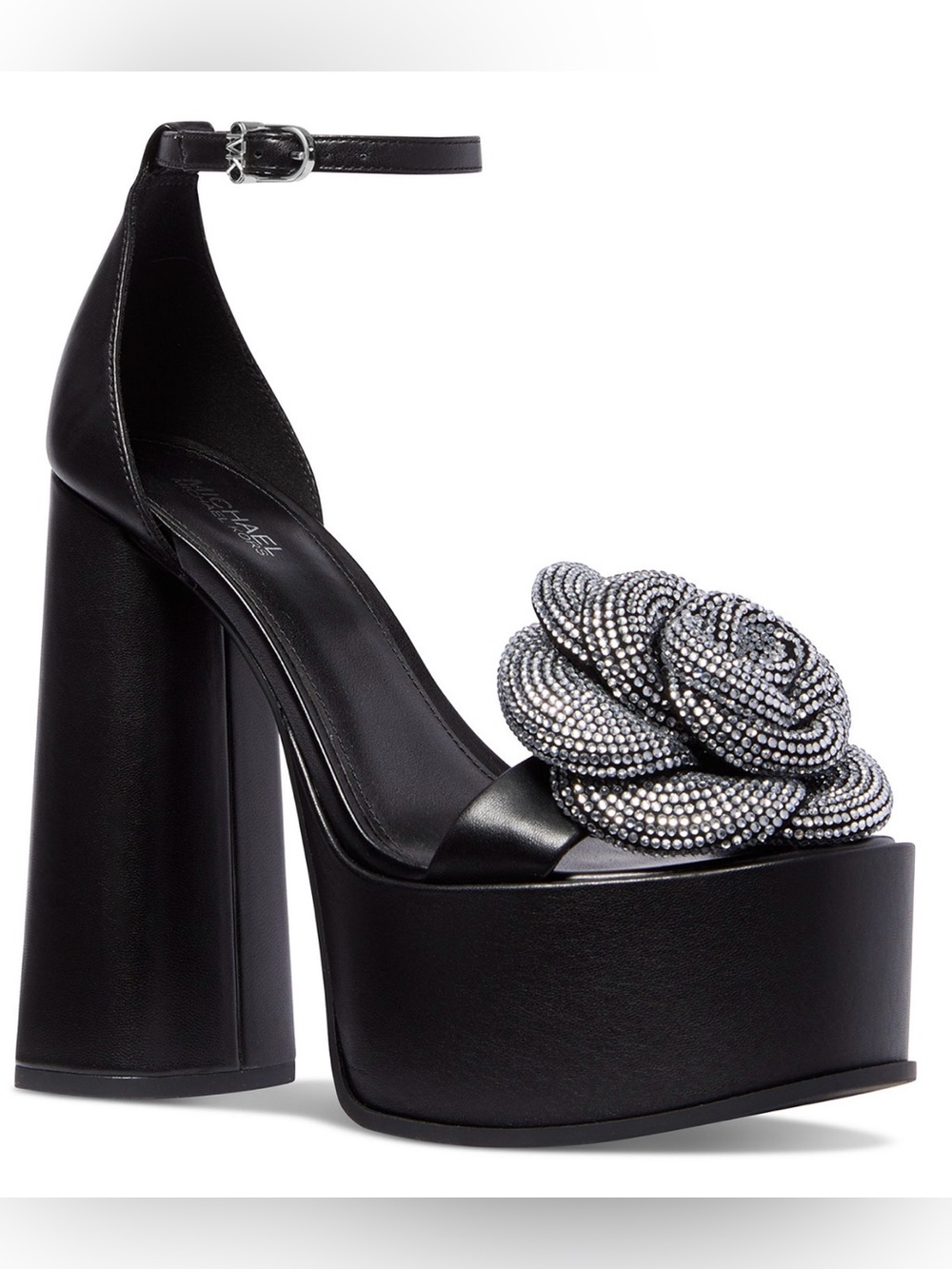 MICHAEL MICHAEL KORS Elode Leather Platform Sandals. NWOT